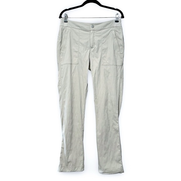 ATHLETA Trekkie Hike Gray Cargo Pants Sz 8 - Picture 2 of 5